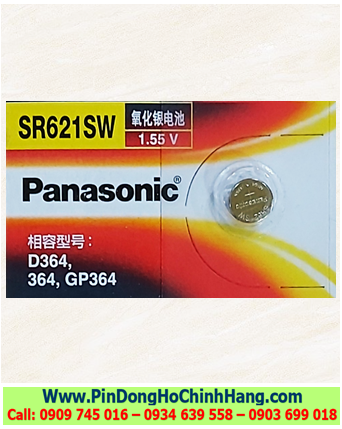 Pin Panasonic SR621SW, 364